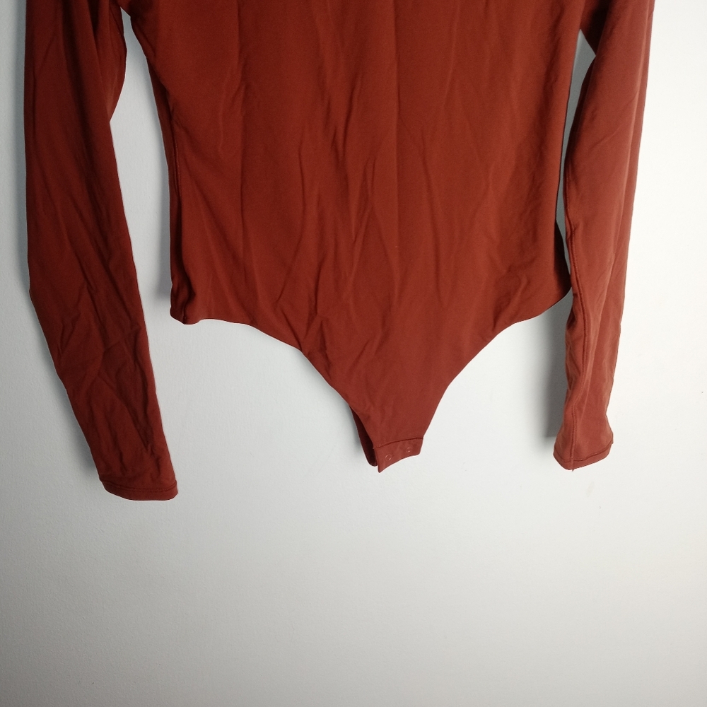SKIMS Long Sleeve Crew Neck Bodysuit Size XL - Picture 3 of 11
